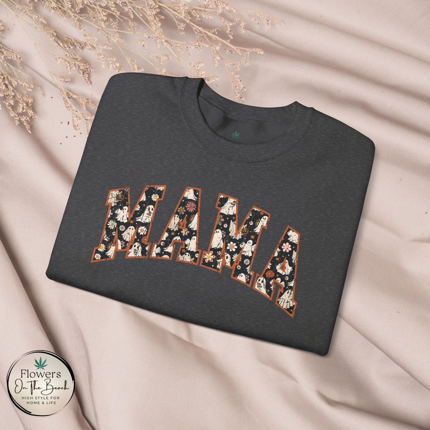 Halloween Mama Letters Sweatshirt