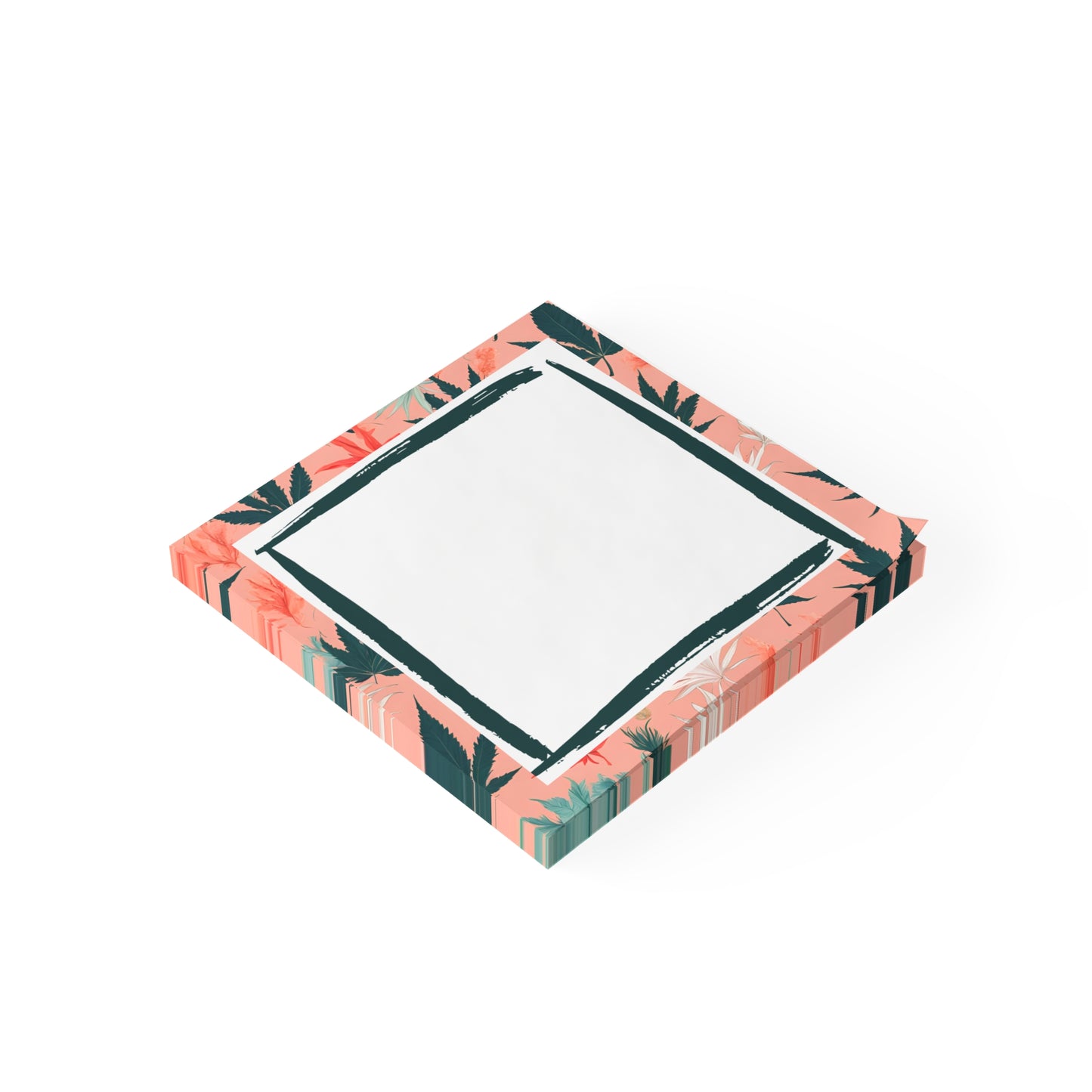 Stylish Cannabis-Inspired Post-its, Classy & Chill Sticky Notes for Anywhere, Marijuana Design, Stoner Stocking Stuffers
