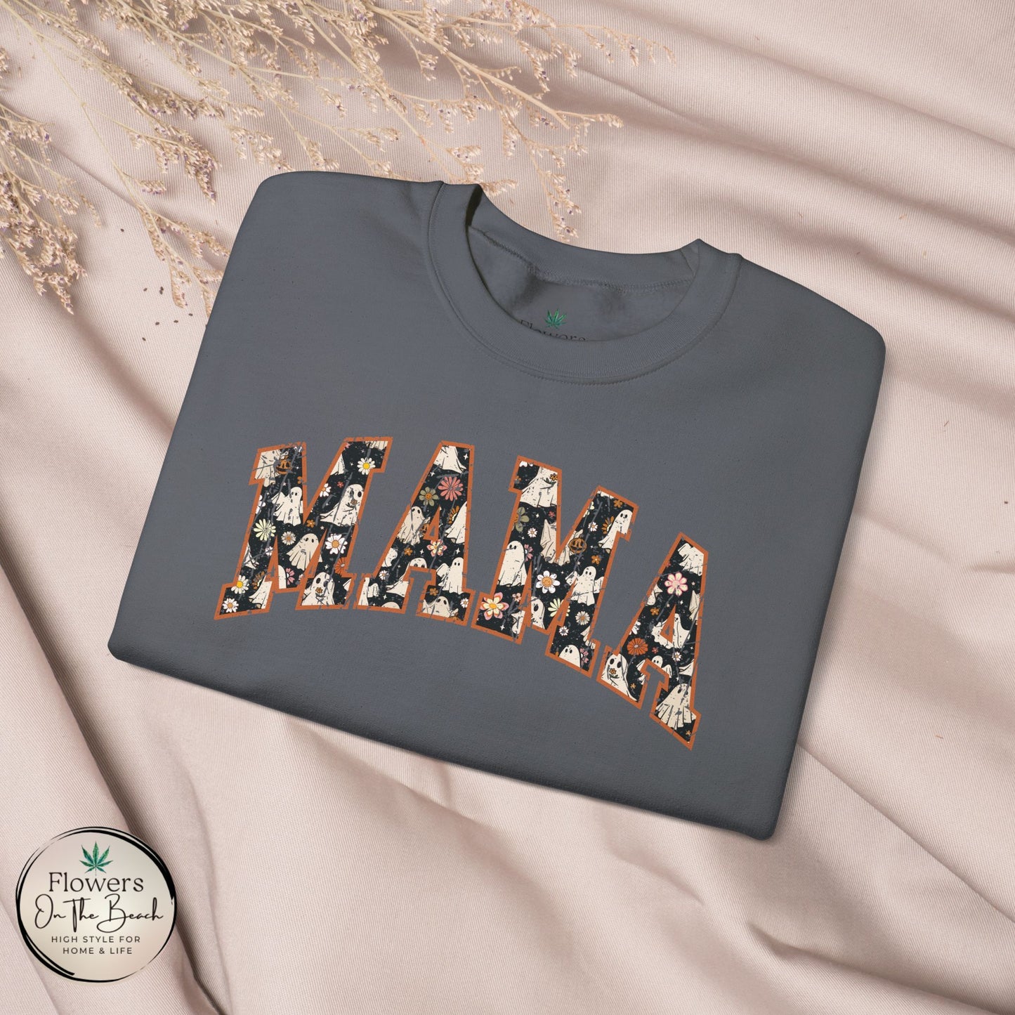 Halloween Mama Letters Sweatshirt