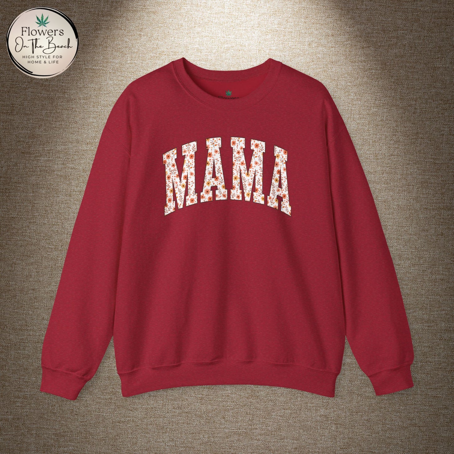 Fall Vibes Mama Letters Sweatshirt, Fall Mom Sweatshirt, Gift for Mom, August Mama, Mama Varsity Fall, Mama Sweatshirt