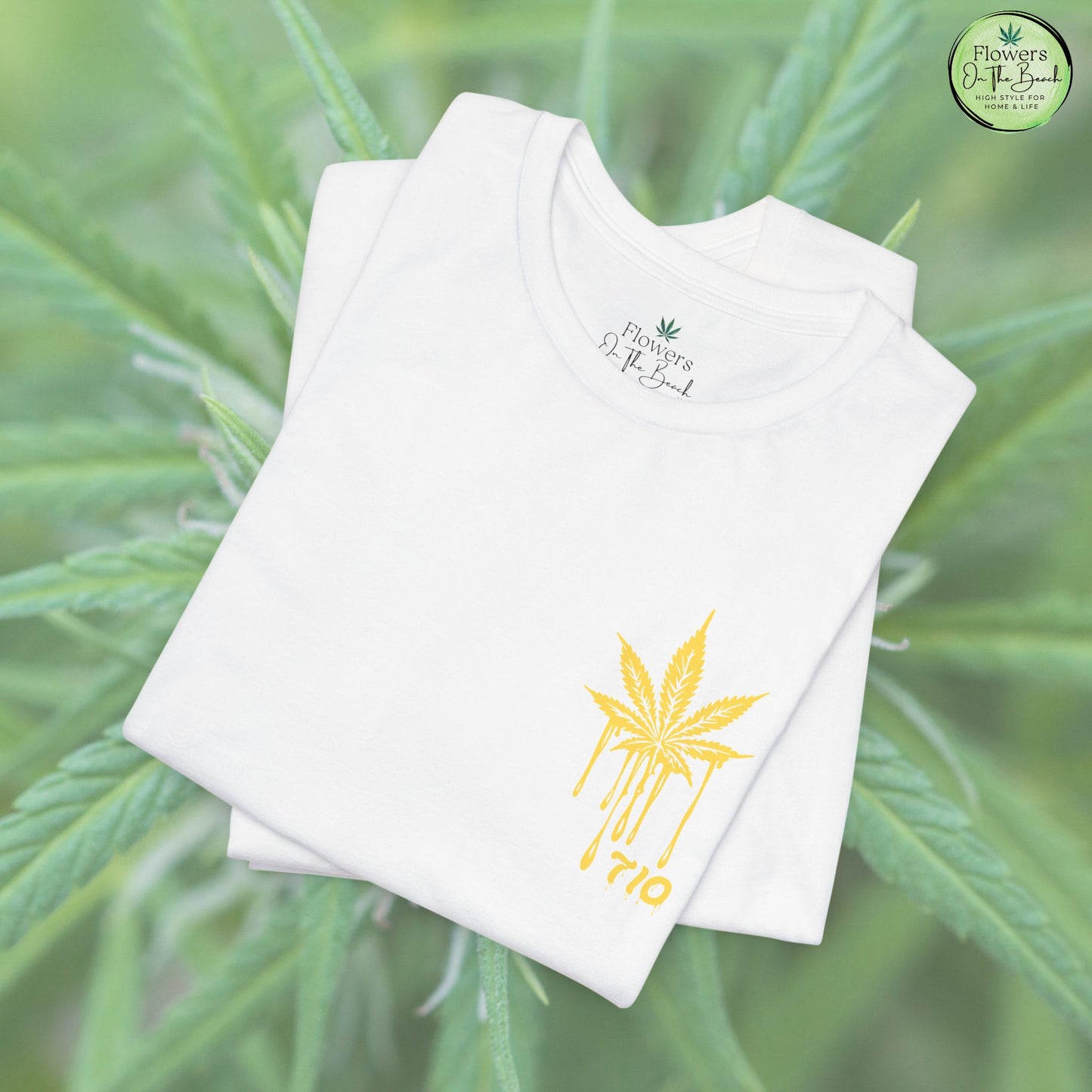 Dab On T-Shirt, Stoner Shirt, 710 Wax Holiday Tee, Unisex Jersey Top, Keep Calm Shirt, Drippy Stoner Shirt