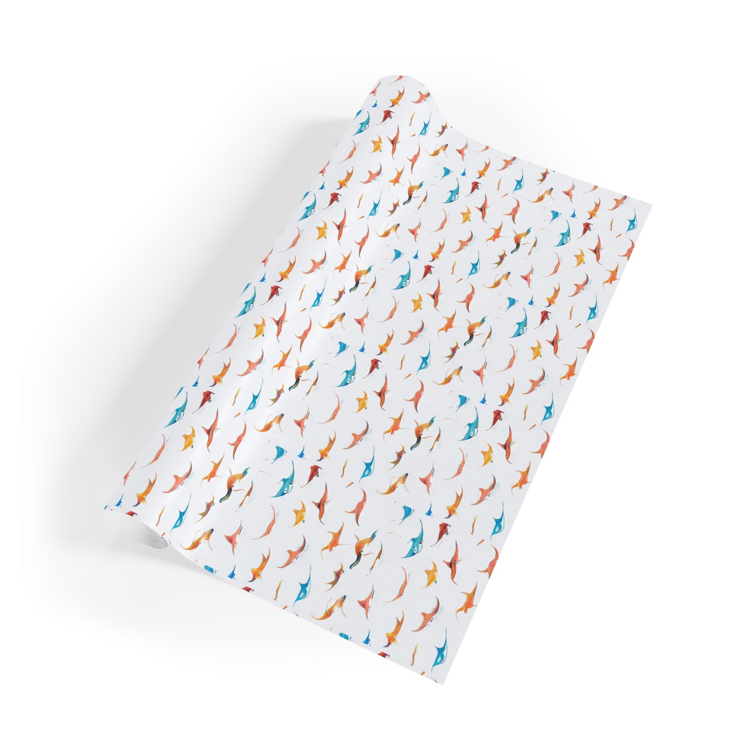 Whimsical Stingray Gift Wrap, Joy of the Ocean, Ocean Lover Present, Sea Creature Birthday Wrap, Scuba Diver Gift, Diver Gift Wrap
