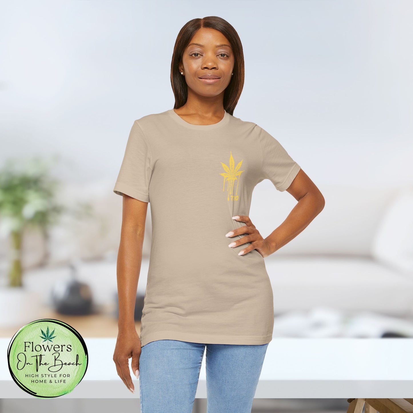 Dab On T-Shirt, Stoner Shirt, 710 Wax Holiday Tee, Unisex Jersey Top, Keep Calm Shirt, Drippy Stoner Shirt