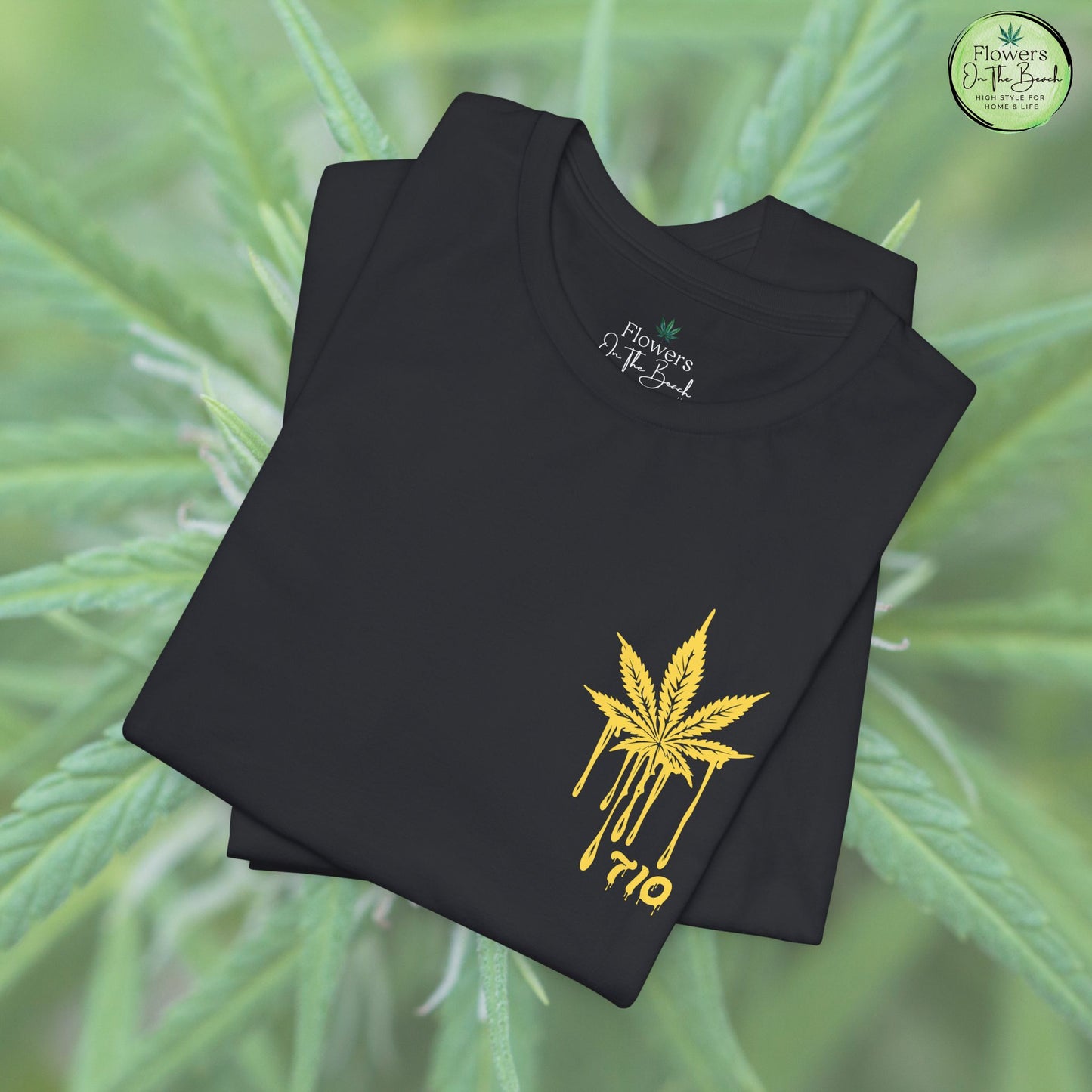 Dab On T-Shirt, Stoner Shirt, 710 Wax Holiday Tee, Unisex Jersey Top, Keep Calm Shirt, Drippy Stoner Shirt