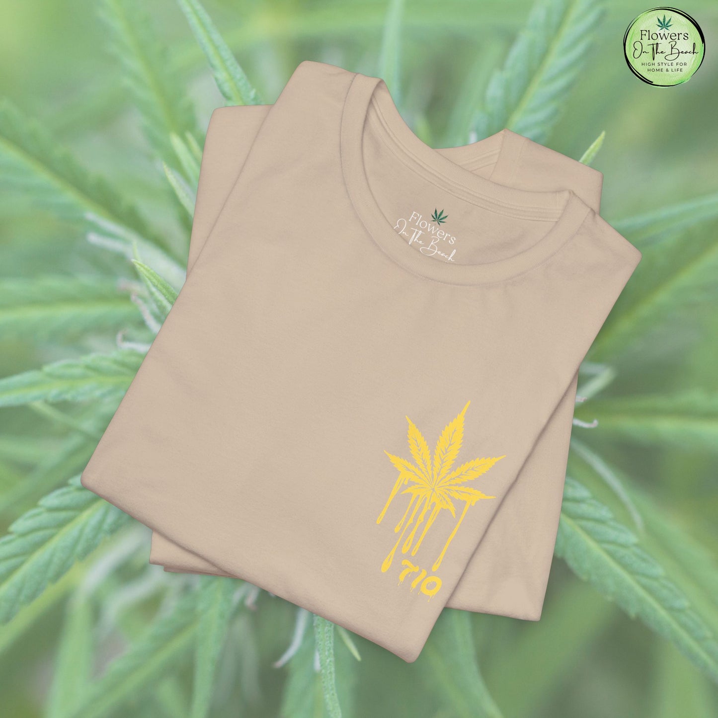 Dab On T-Shirt, Stoner Shirt, 710 Wax Holiday Tee, Unisex Jersey Top, Keep Calm Shirt, Drippy Stoner Shirt
