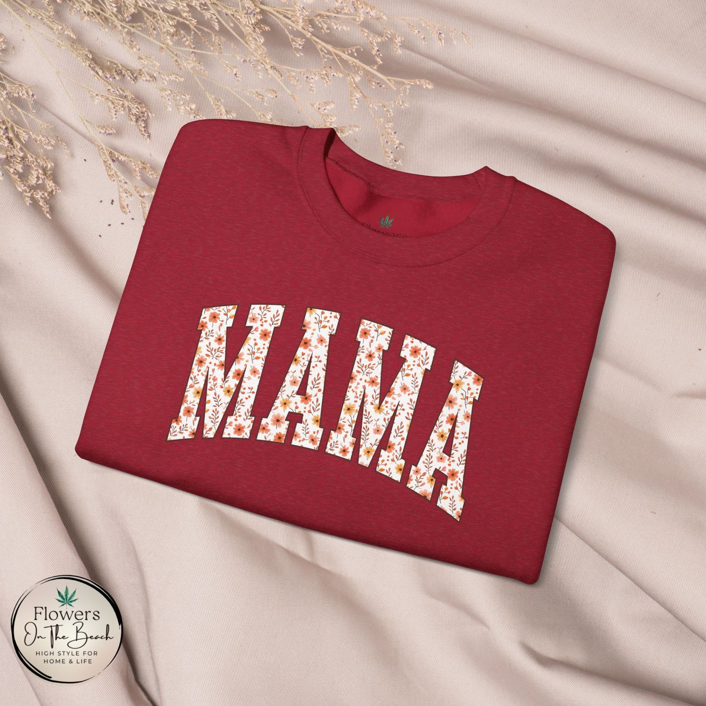 Fall Vibes Mama Letters Sweatshirt, Fall Mom Sweatshirt, Gift for Mom, August Mama, Mama Varsity Fall, Mama Sweatshirt