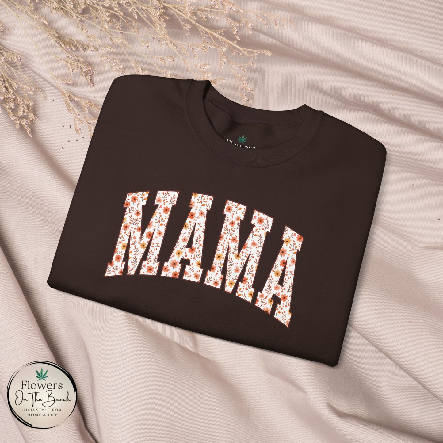 Fall Vibes Mama Letters Sweatshirt, Fall Mom Sweatshirt, Gift for Mom, August Mama, Mama Varsity Fall, Mama Sweatshirt