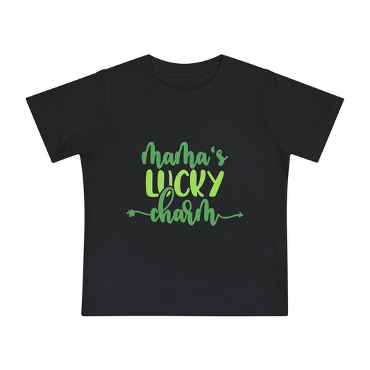 Baby T-Shirt, Mama's Lucky Charm, St Patrick's Day Tee, Kids Shirt, Family Matching Outfit, Holiday Clothing