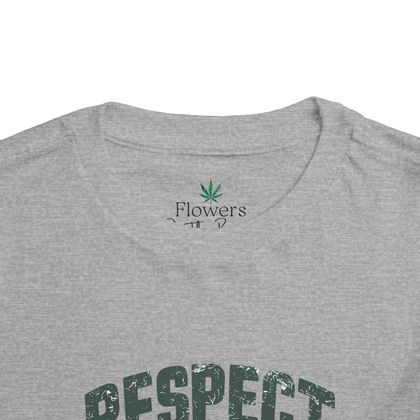 Toddler Short Sleeve Tee "Respect the Locals" - Ocean Lover Style, Summer Wear, Gift for Kids, Eco-Friendly Tee, Marine Life Tee,