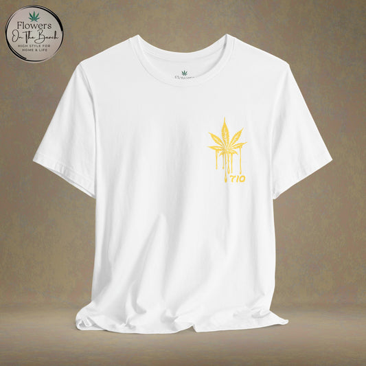 Dab On T-Shirt, Stoner Shirt, 710 Wax Holiday Tee, Unisex Jersey Top, Keep Calm Shirt, Drippy Stoner Shirt