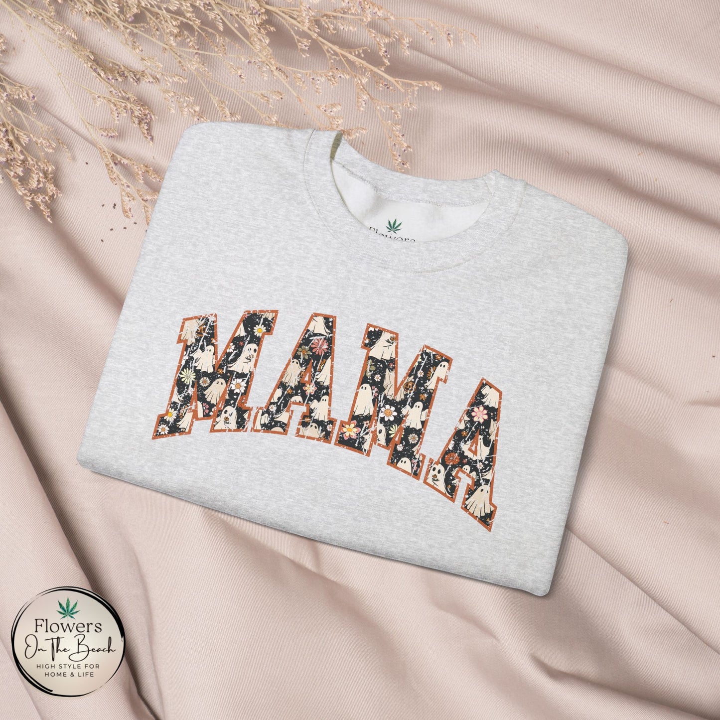 Halloween Mama Letters Sweatshirt
