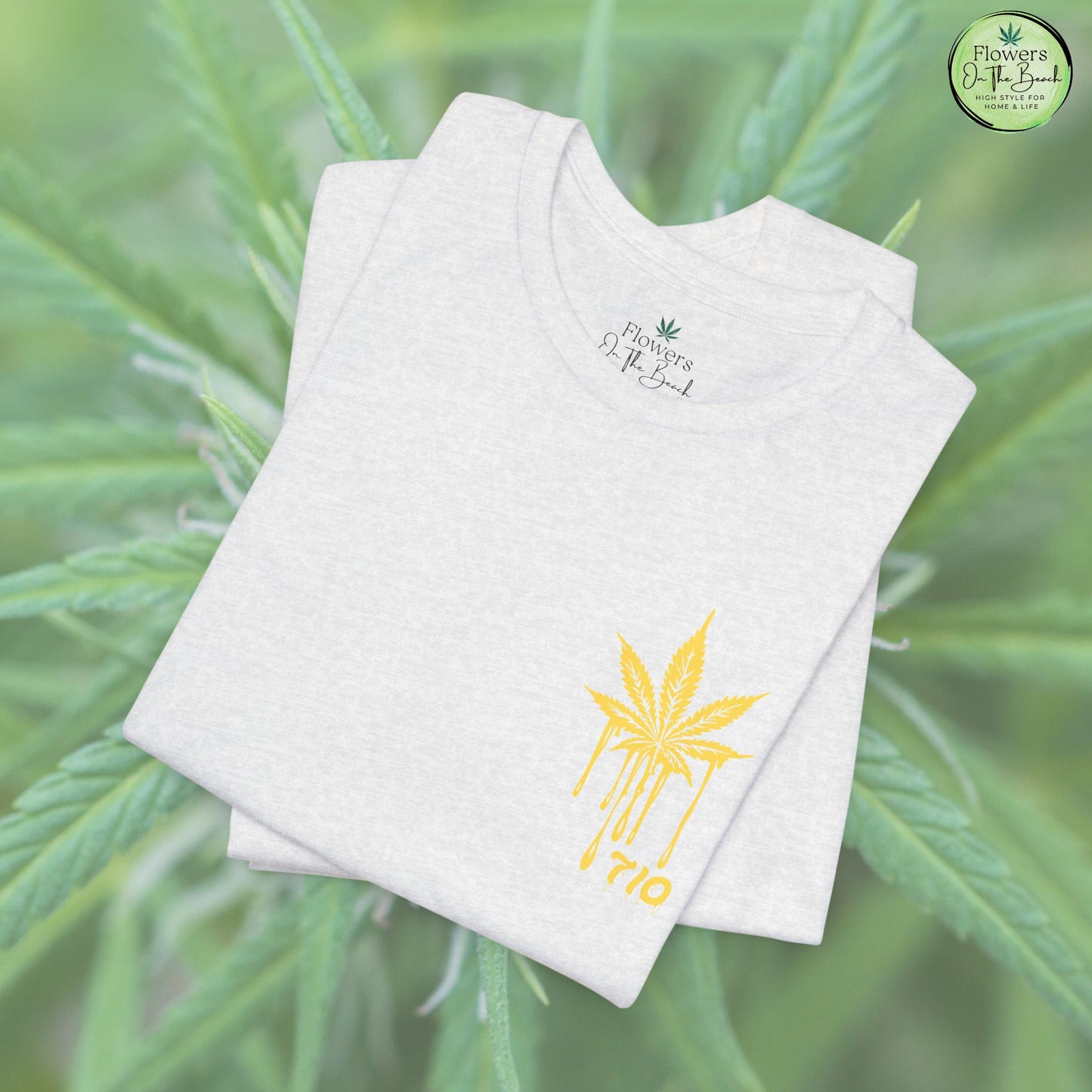 Dab On T-Shirt, Stoner Shirt, 710 Wax Holiday Tee, Unisex Jersey Top, Keep Calm Shirt, Drippy Stoner Shirt
