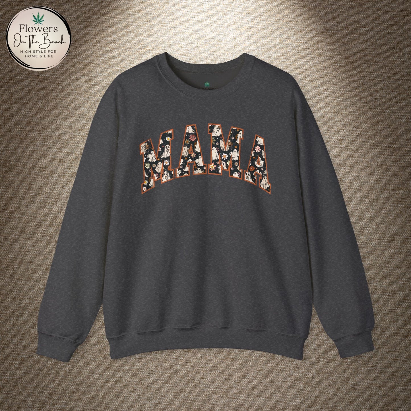 Halloween Mama Letters Sweatshirt