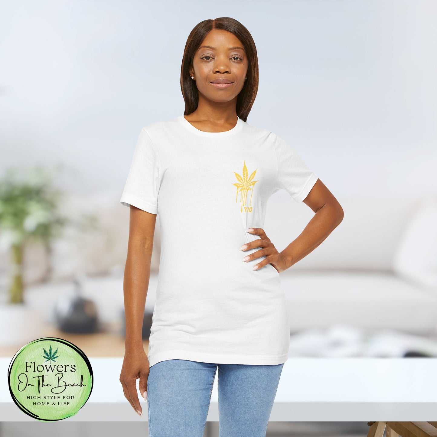 Dab On T-Shirt, Stoner Shirt, 710 Wax Holiday Tee, Unisex Jersey Top, Keep Calm Shirt, Drippy Stoner Shirt