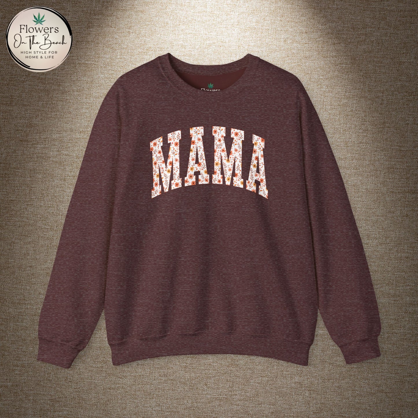 Fall Vibes Mama Letters Sweatshirt, Fall Mom Sweatshirt, Gift for Mom, August Mama, Mama Varsity Fall, Mama Sweatshirt