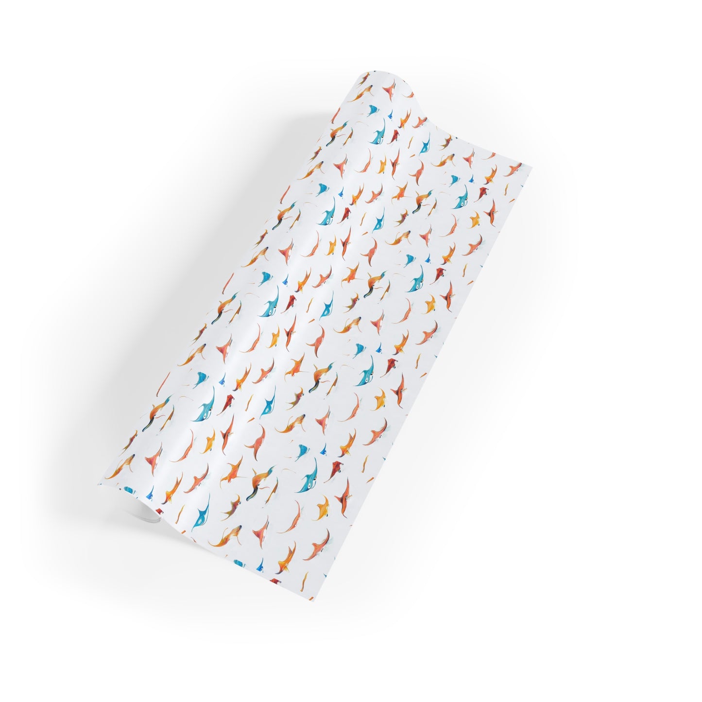 Whimsical Stingray Gift Wrap, Joy of the Ocean, Ocean Lover Present, Sea Creature Birthday Wrap, Scuba Diver Gift, Diver Gift Wrap