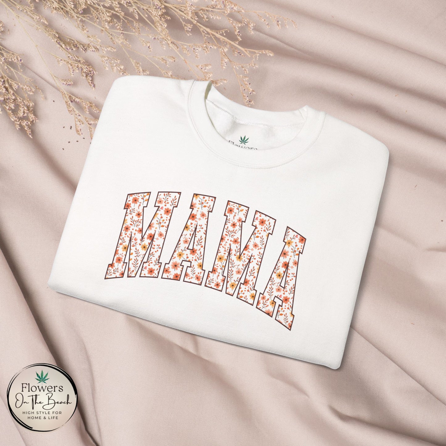 Fall Vibes Mama Letters Sweatshirt, Fall Mom Sweatshirt, Gift for Mom, August Mama, Mama Varsity Fall, Mama Sweatshirt