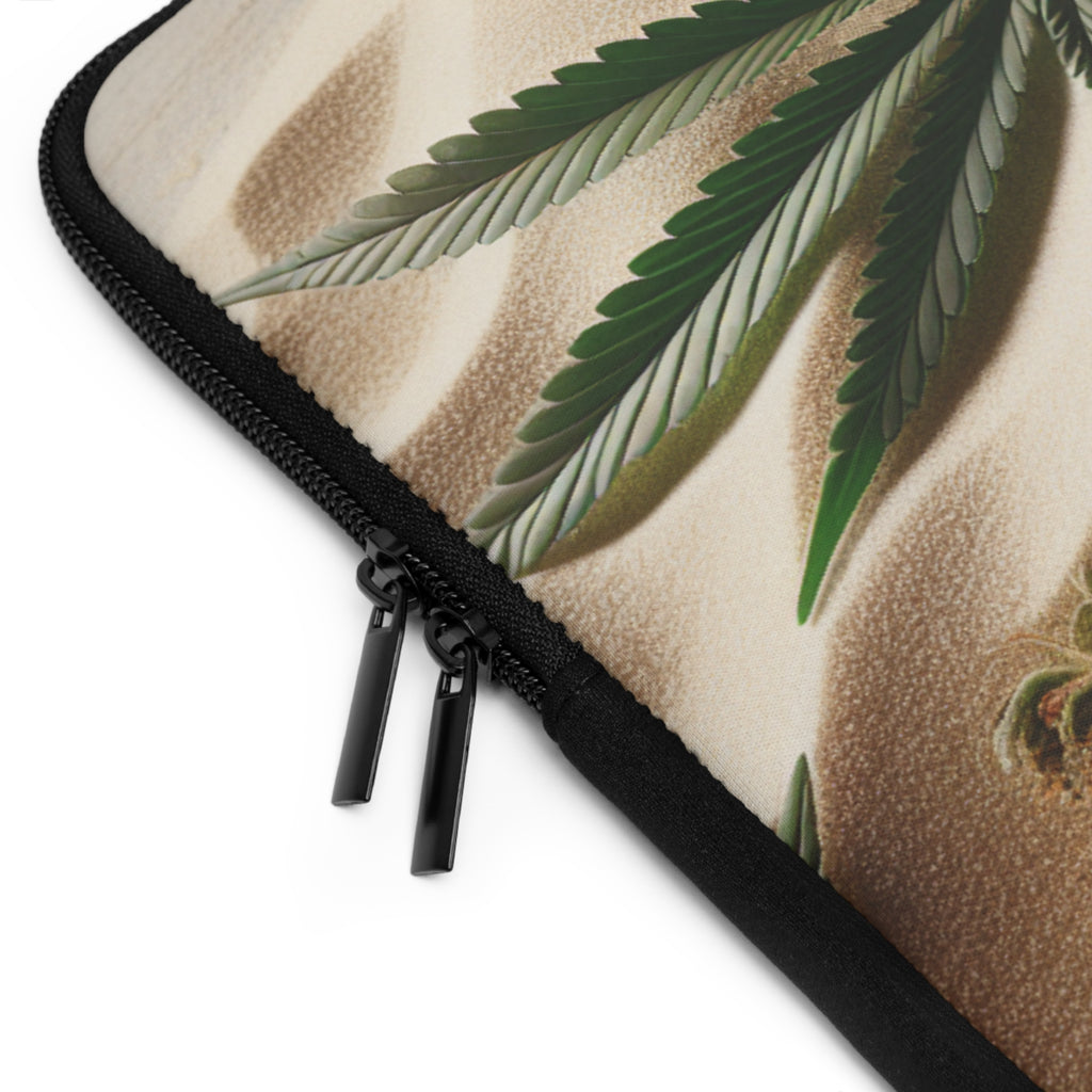 Flowers on the Beach Laptop Sleeve