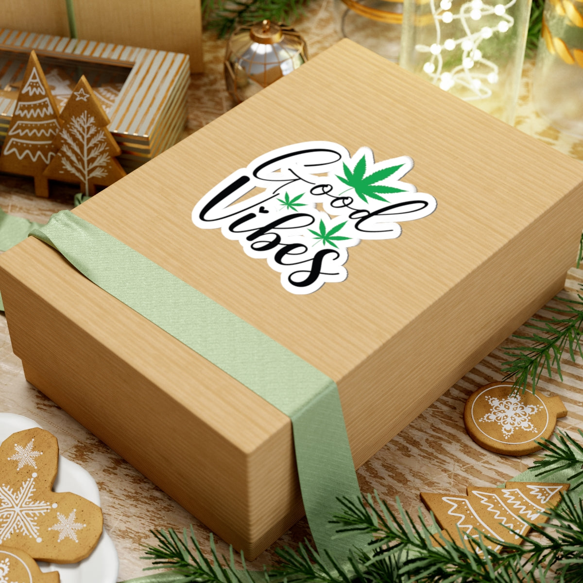 Good Vibes Stoner Sticker