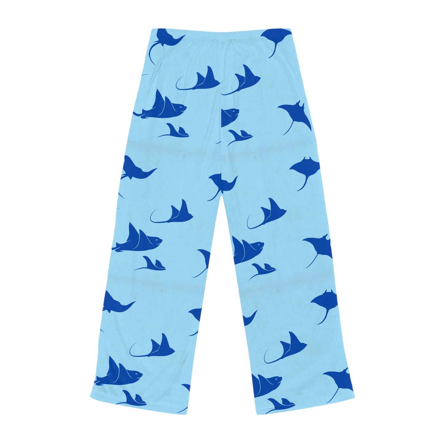 Stingray Women's Pajama Pants, Unique Lounge Sleepwear, Rare Ocean Lover Gift, Beachwear Bottoms, Underwater Animal PJ Trousers