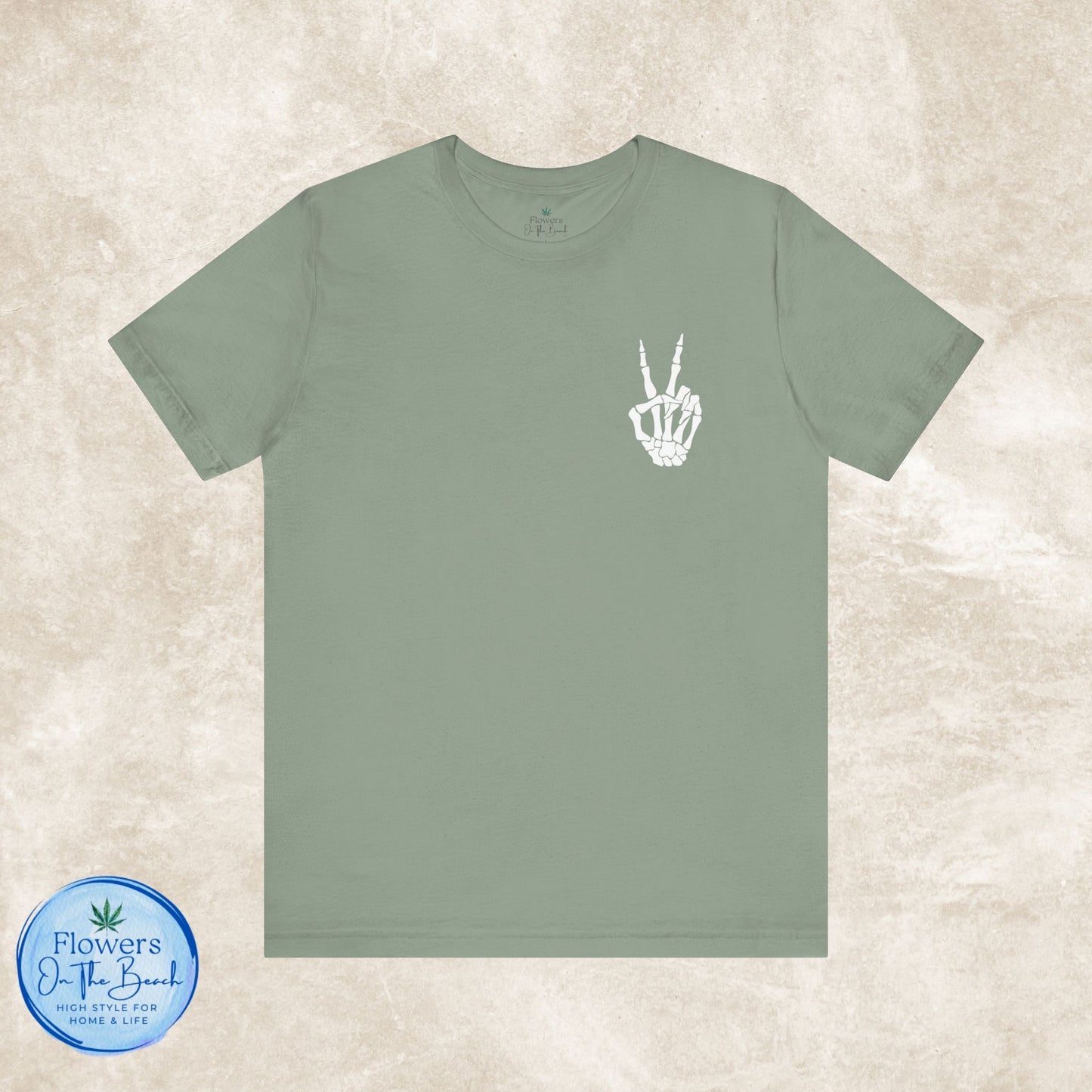 Stoned to the Bone Stoner T-Shirt, Weed Smokers Tee, 420 Holiday Shirt, Unisex Jersey Short Sleeve Tee, Casual Stoner Apparel, Rasta Apparel