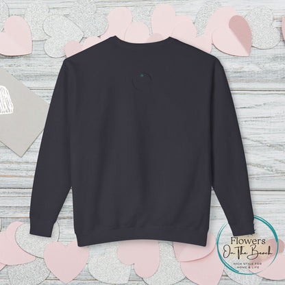 Garden Party Lightweight Crewneck, Stoner Valentines Gift, Floral Stoner Jumper, Marijuana Lover Shirt, 420 Humor Tshirt, Cannabis Humor