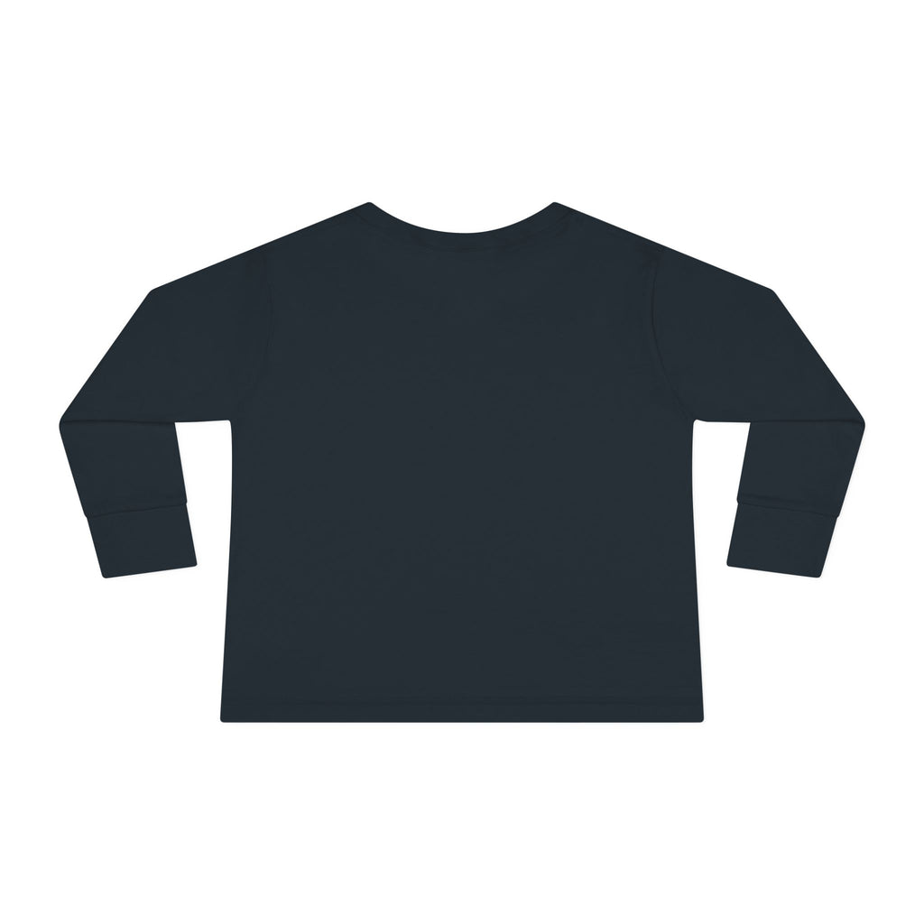 Toddler Long Sleeve Tee — "Little Pumpkin, Big Drama" Halloween Shirt