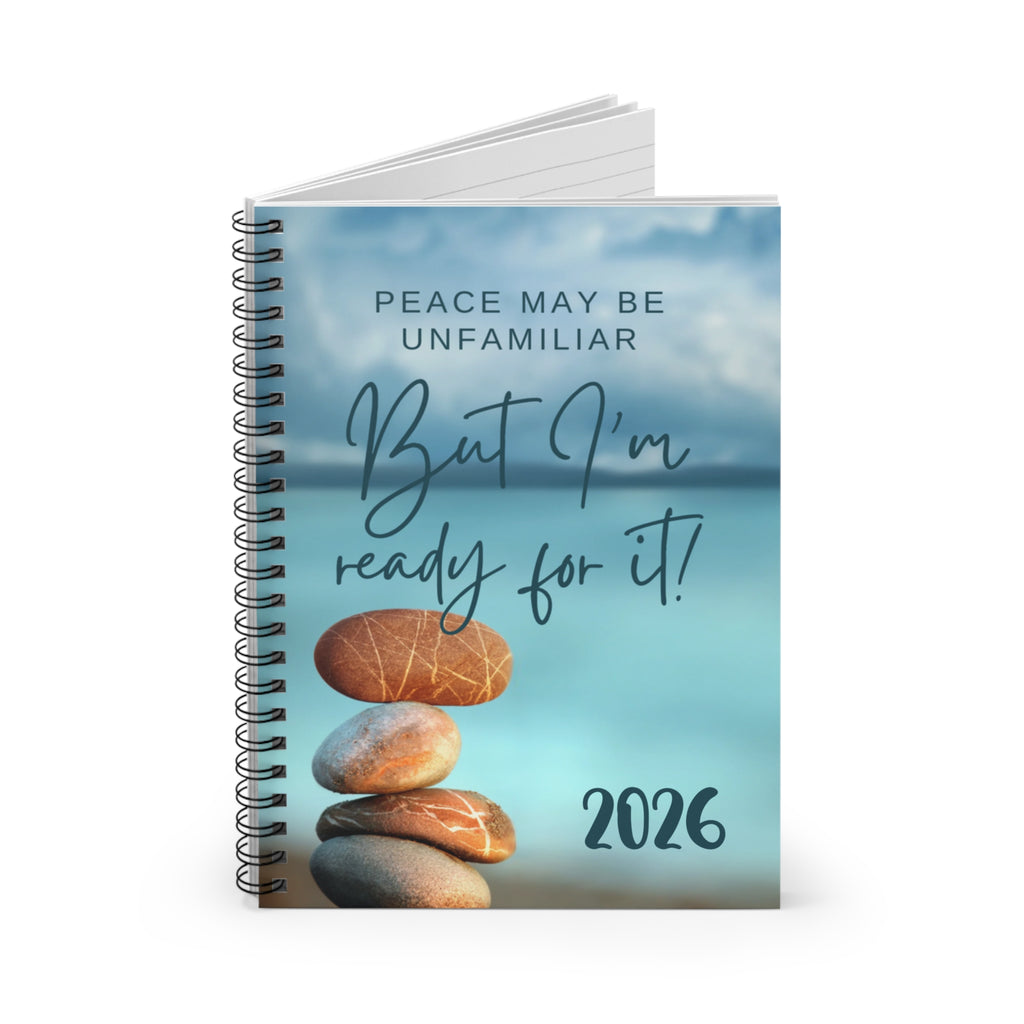 Spiral Notebook - Beach Vibes Self-Care Journal