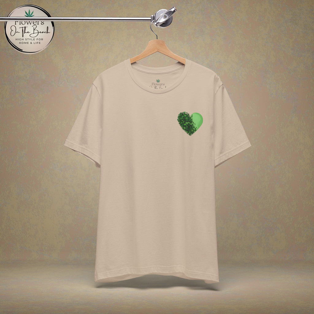 St. Patrick's Day Tee with Subtle Weed Leaves