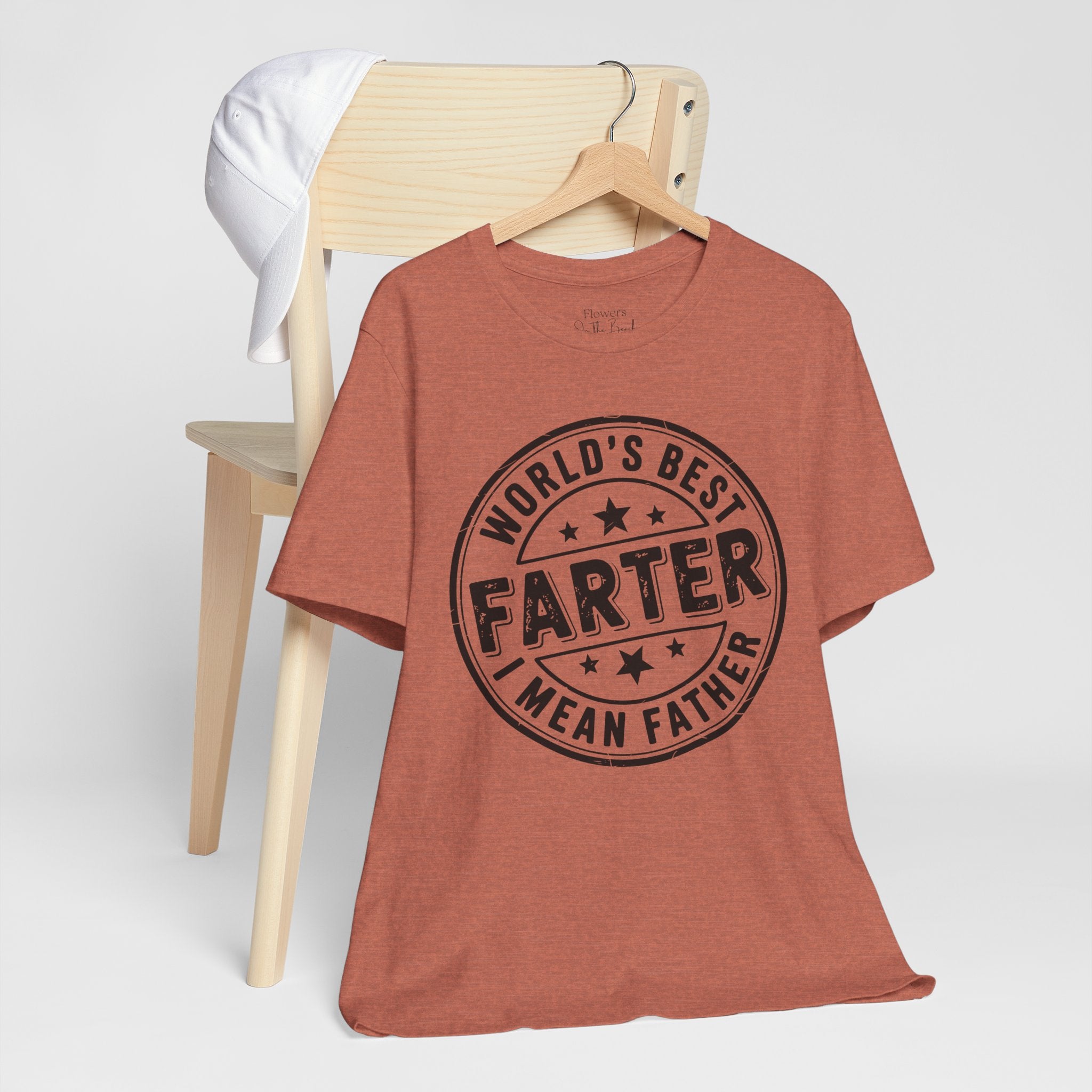 World's Best Farter I Mean Father T-Shirt | Funny Dad Tee