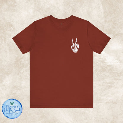 Stoned to the Bone Stoner T-Shirt, Weed Smokers Tee, 420 Holiday Shirt, Unisex Jersey Short Sleeve Tee, Casual Stoner Apparel, Rasta Apparel