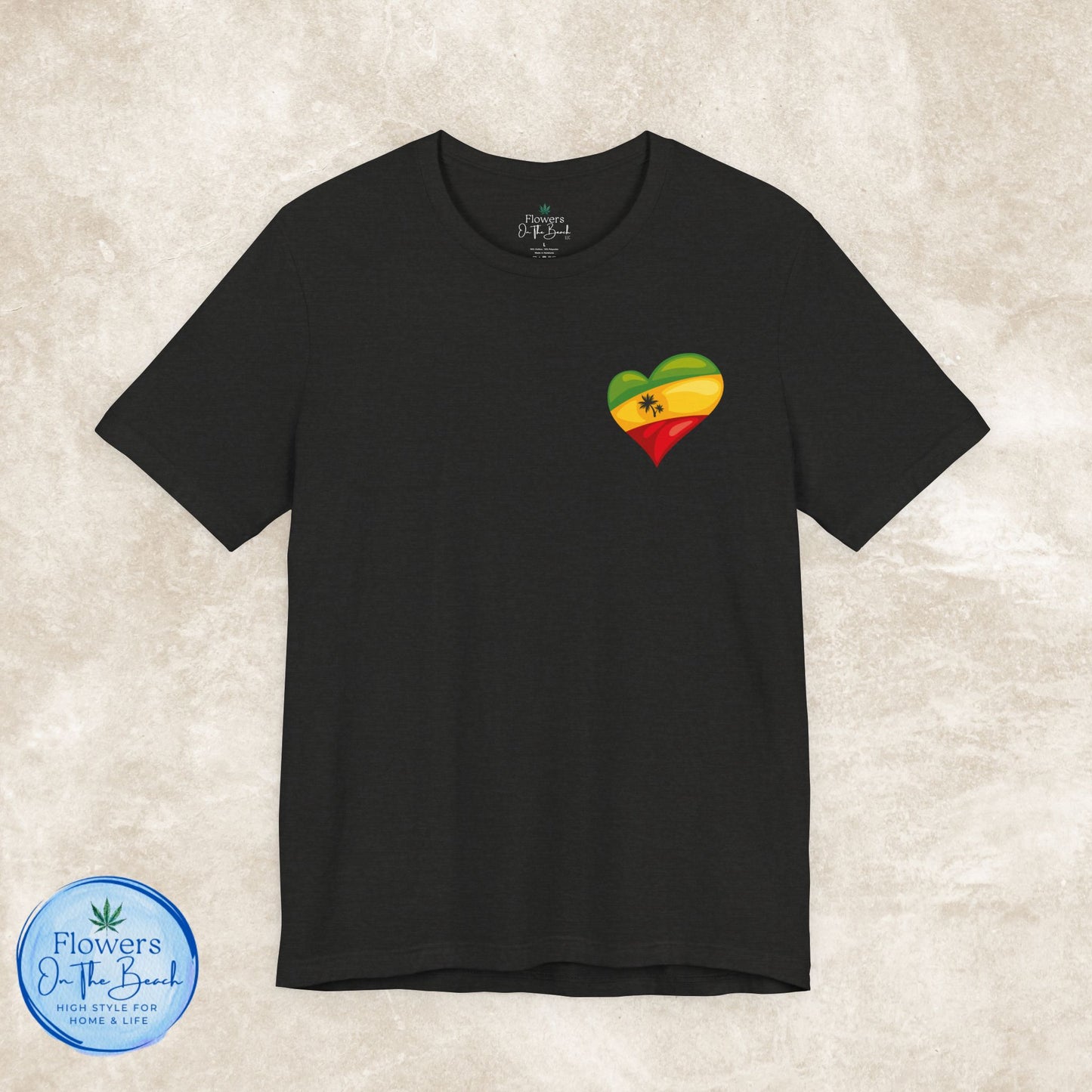 Rasta T-Shirt, Weed Smokers Tee, 420 Shirt, Unisex Jersey Short Sleeve Tee, Casual Stoner Apparel, 420 Somewhere, Rasta Holiday T-shirt