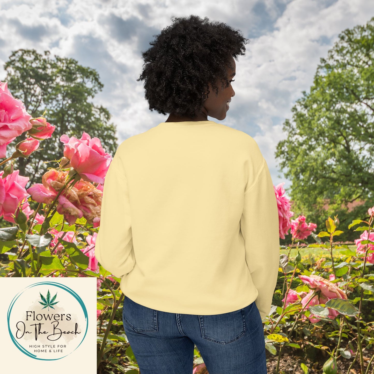 Empowerment Sweatshirt, I Can By Myself Flowers, Valentines Crewneck, Empower Women Sweatshirt, Weed Love Jumper, Stoner Sweatshirt, 420