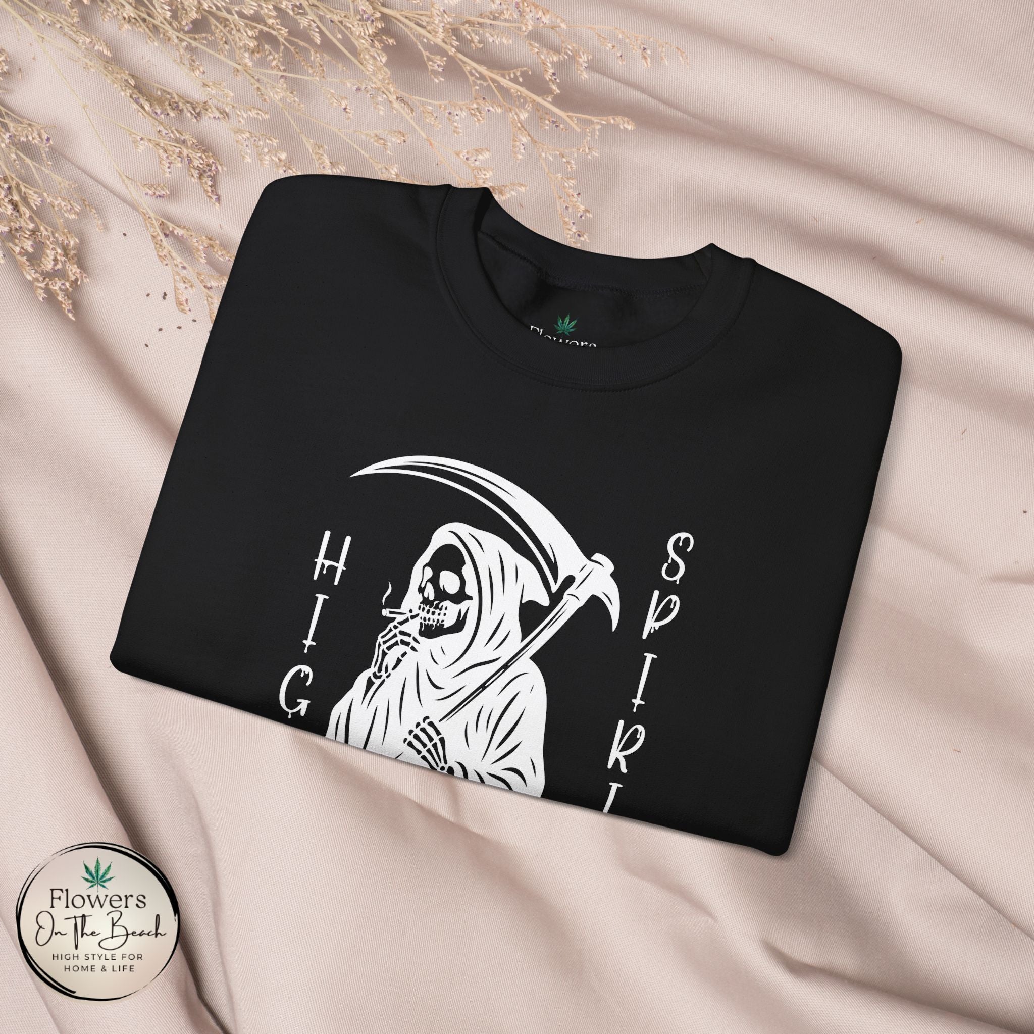 Grim Reaper Smoking Sweatshirt