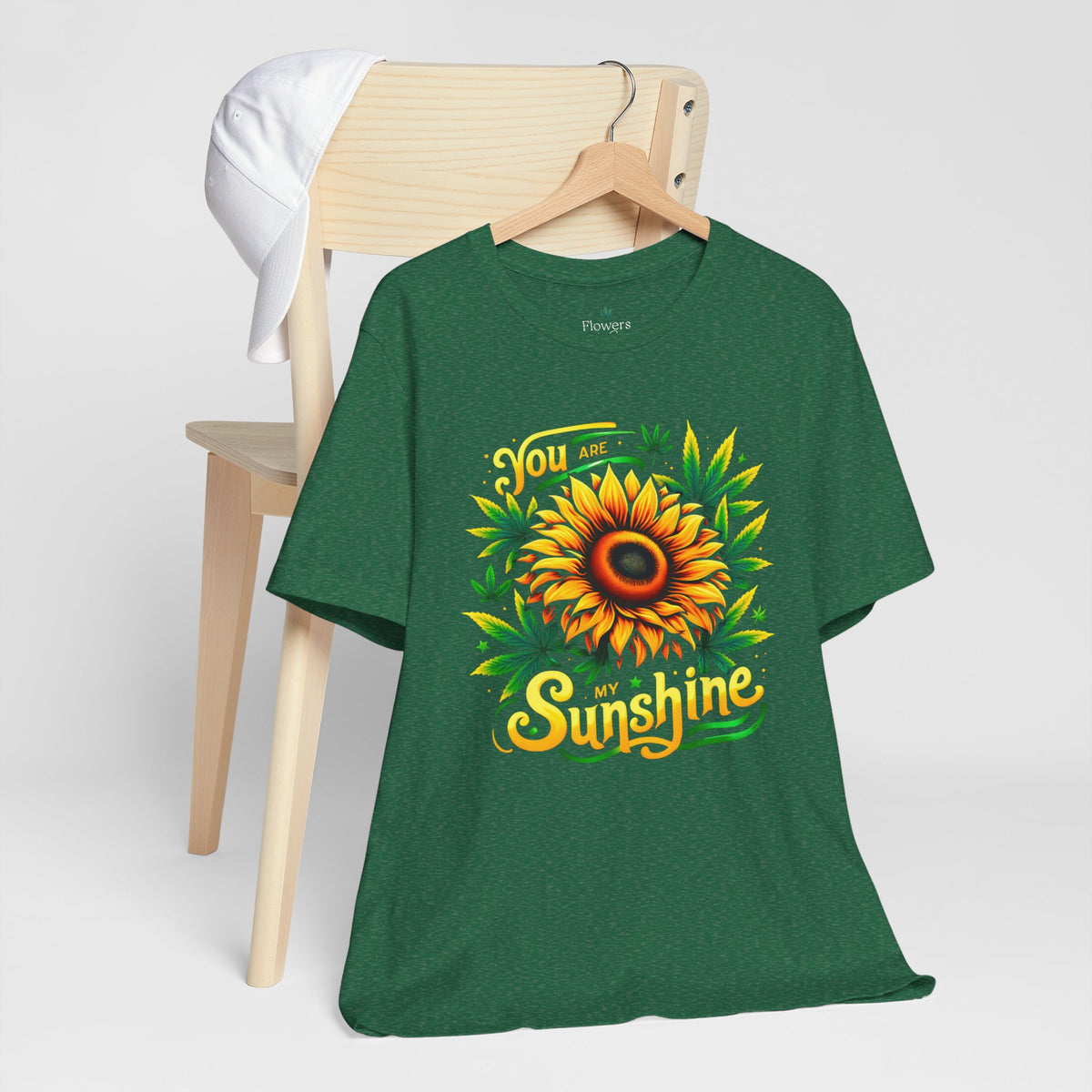 Sunflower and Cannabis Sunshine Tee