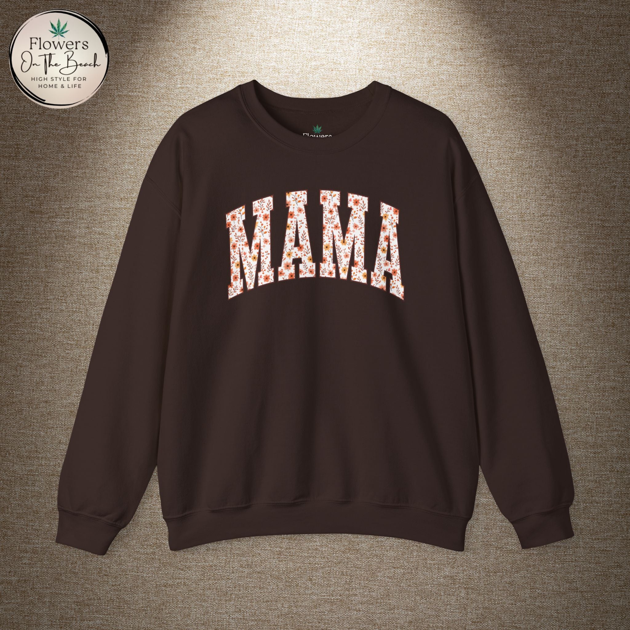 Fall Vibes Mama Letters Sweatshirt