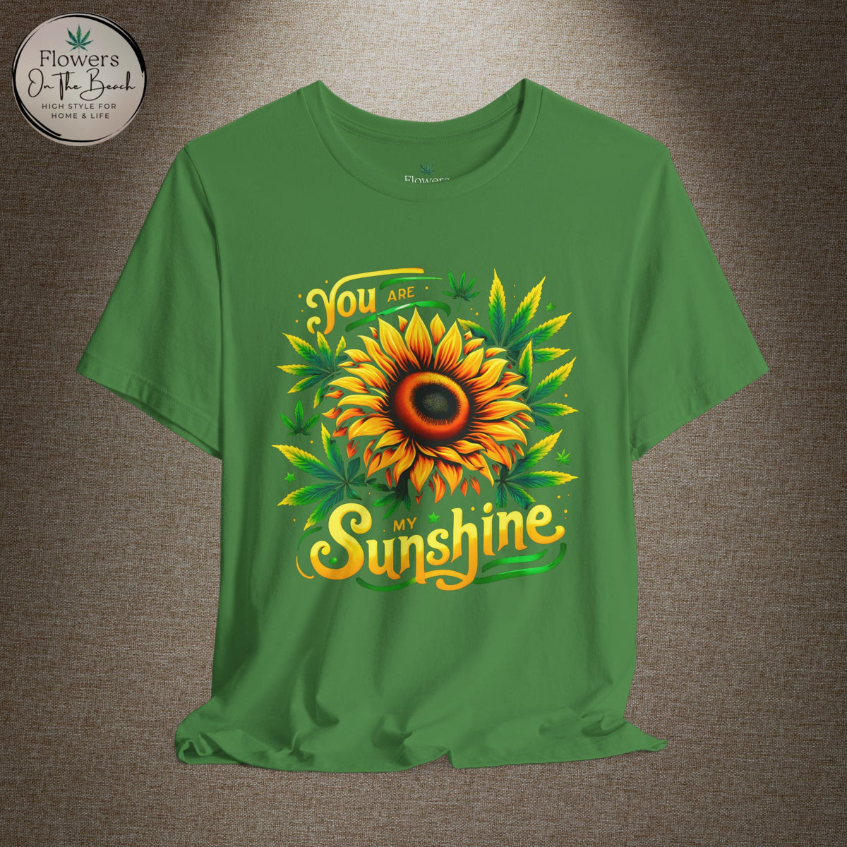 Sunflower and Cannabis Sunshine Tee