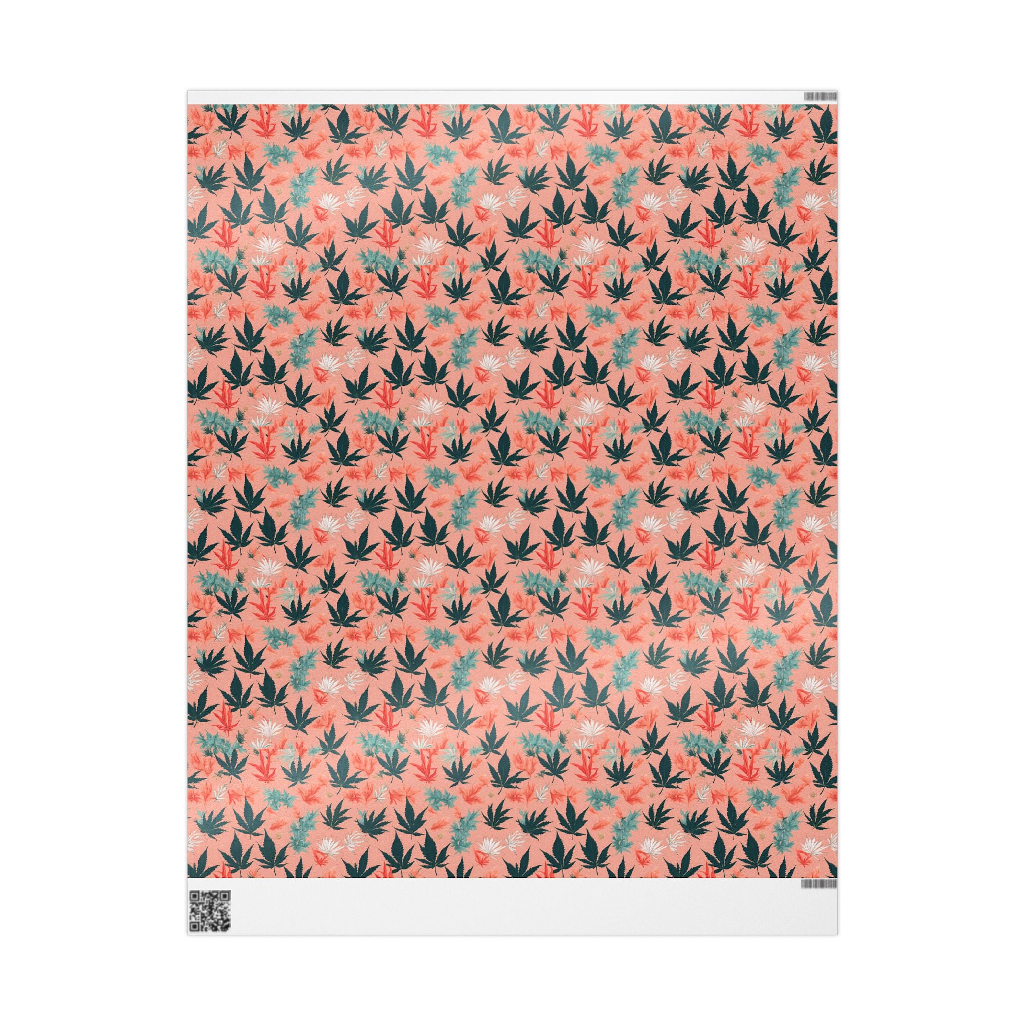 Cute Cannabis Xmas Gift Wrap