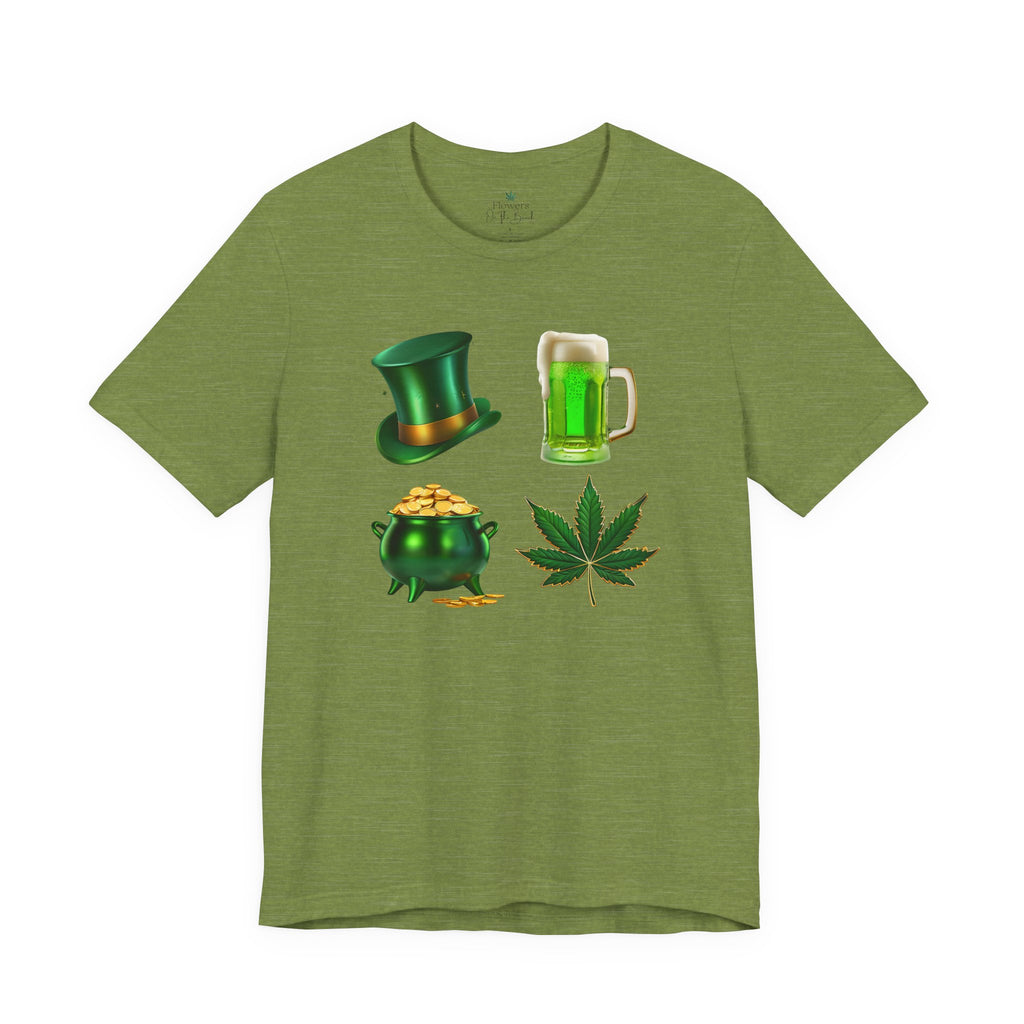 Weed St Patrick's Day Stoner Tee