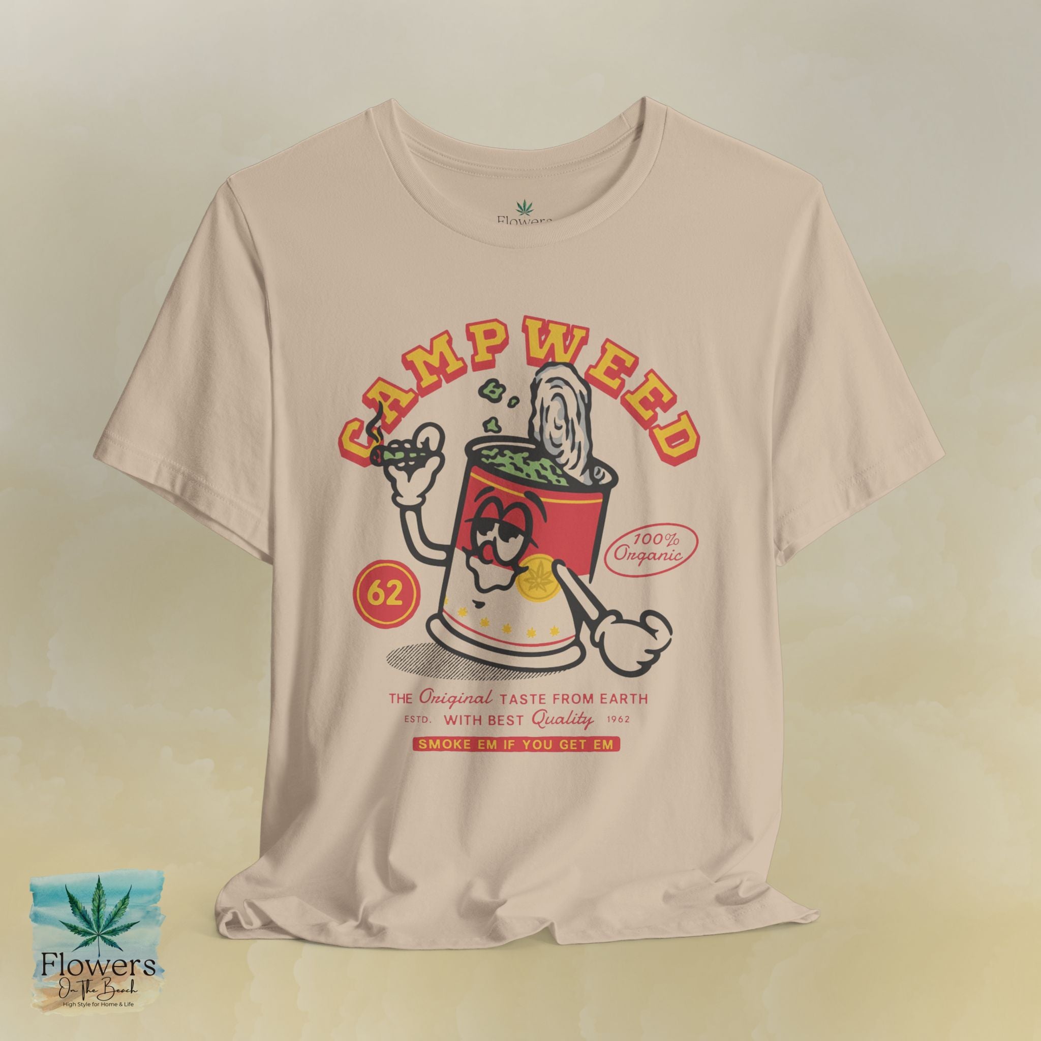 Vintage Camp Weed Unisex Tee