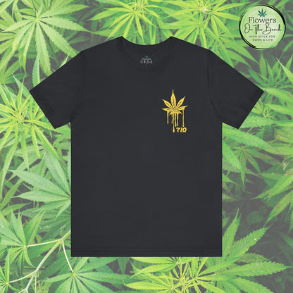 Dab On T-Shirt, Stoner Shirt, 710 Wax Holiday Tee, Unisex Jersey Top, Keep Calm Shirt, Drippy Stoner Shirt