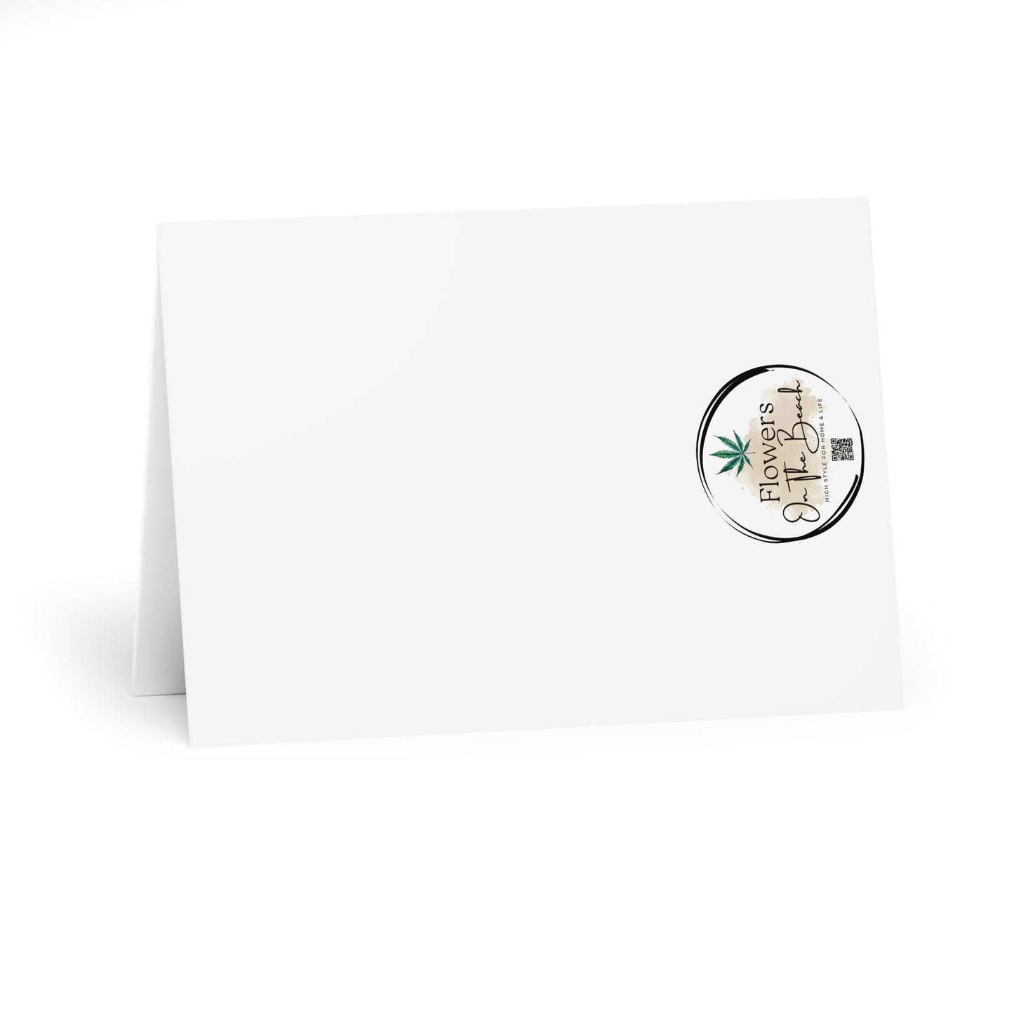 Stylish Cannabis-Inspired Greeting Cards (set of 5), Stoner Holiday Card, 420 Greeting Card, Santa Card, Unique Christmas Card