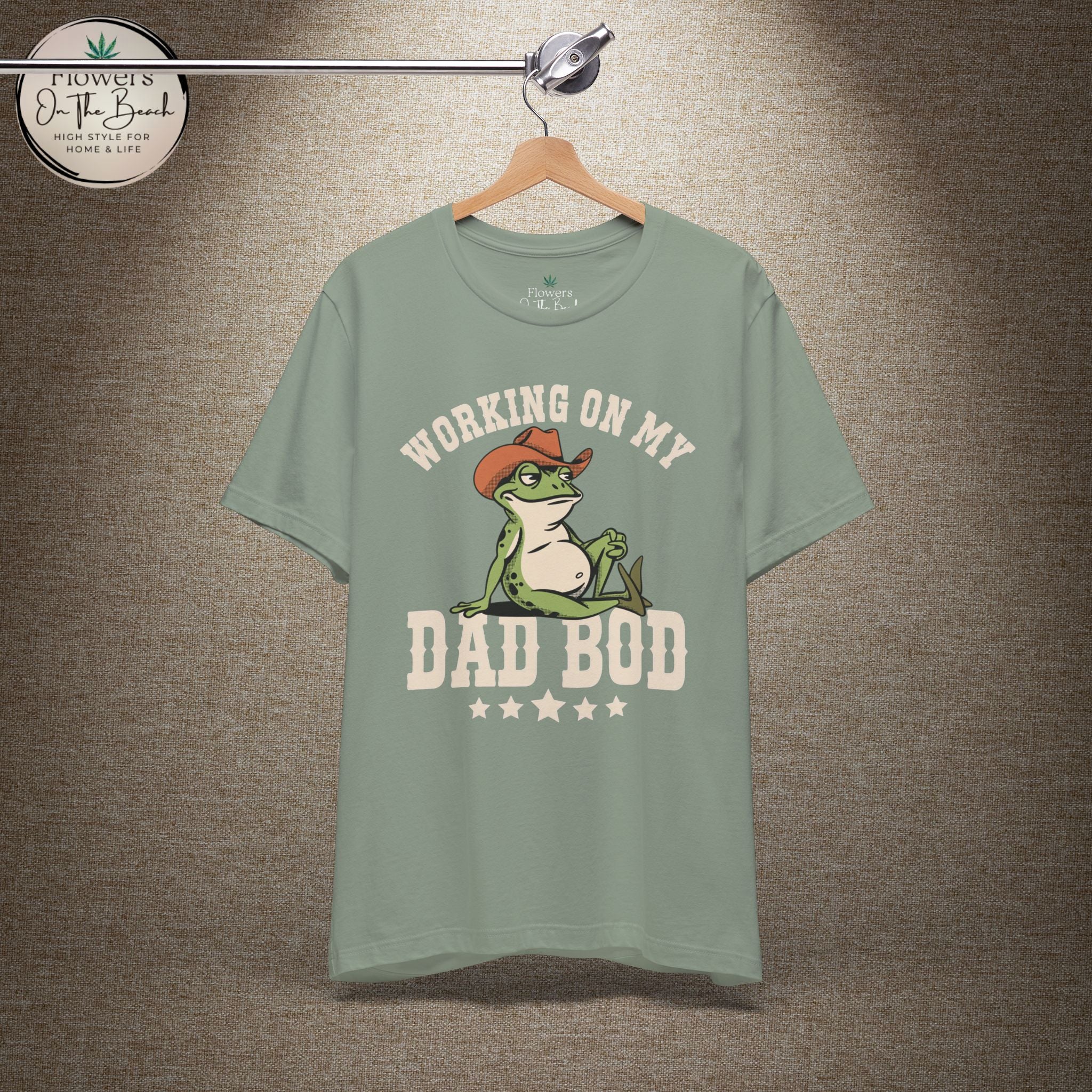 Working on My Dad Bod T-Shirt | Funny Dad Fathers Day Tee