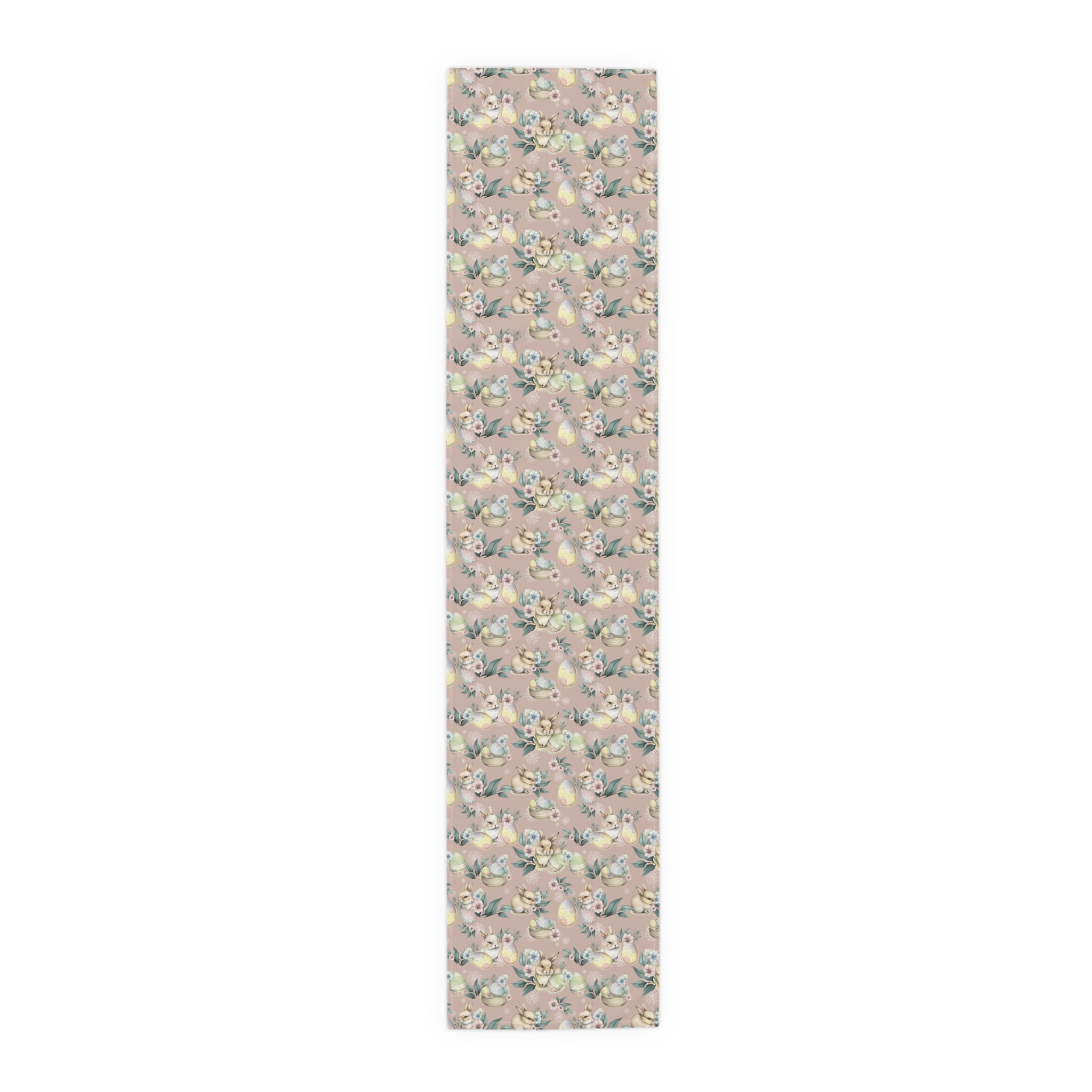 Light Pink Spring Flowers Table Runner