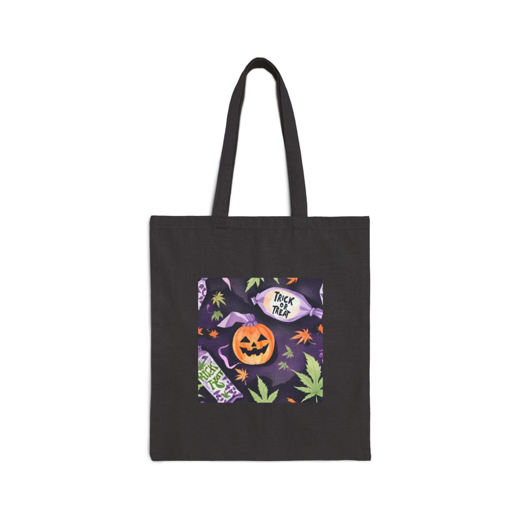 Stoner Halloween Canvas Tote Bag