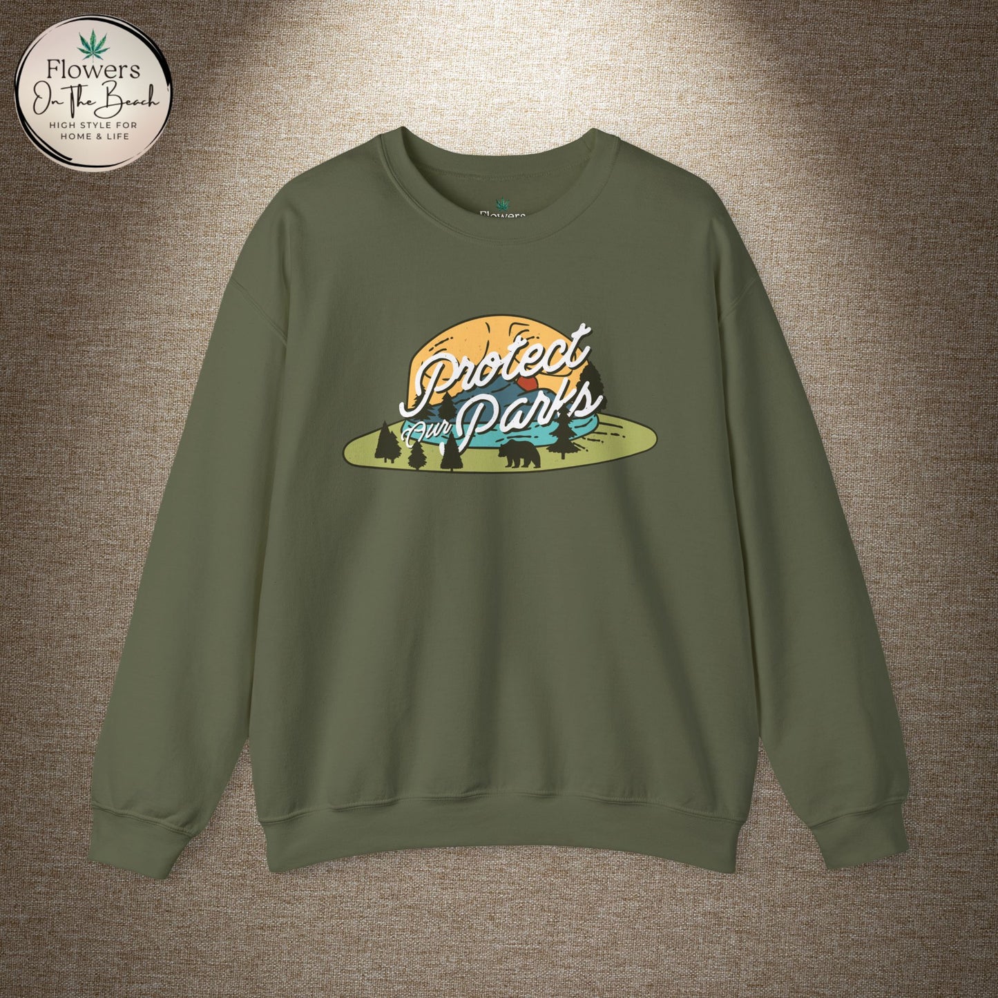 Protect Our Parks Crewneck Sweatshirt, National Parks Sweatshirt, Wanderlust Sweatshirt, Travel Apparel, Protect Our National Parks
