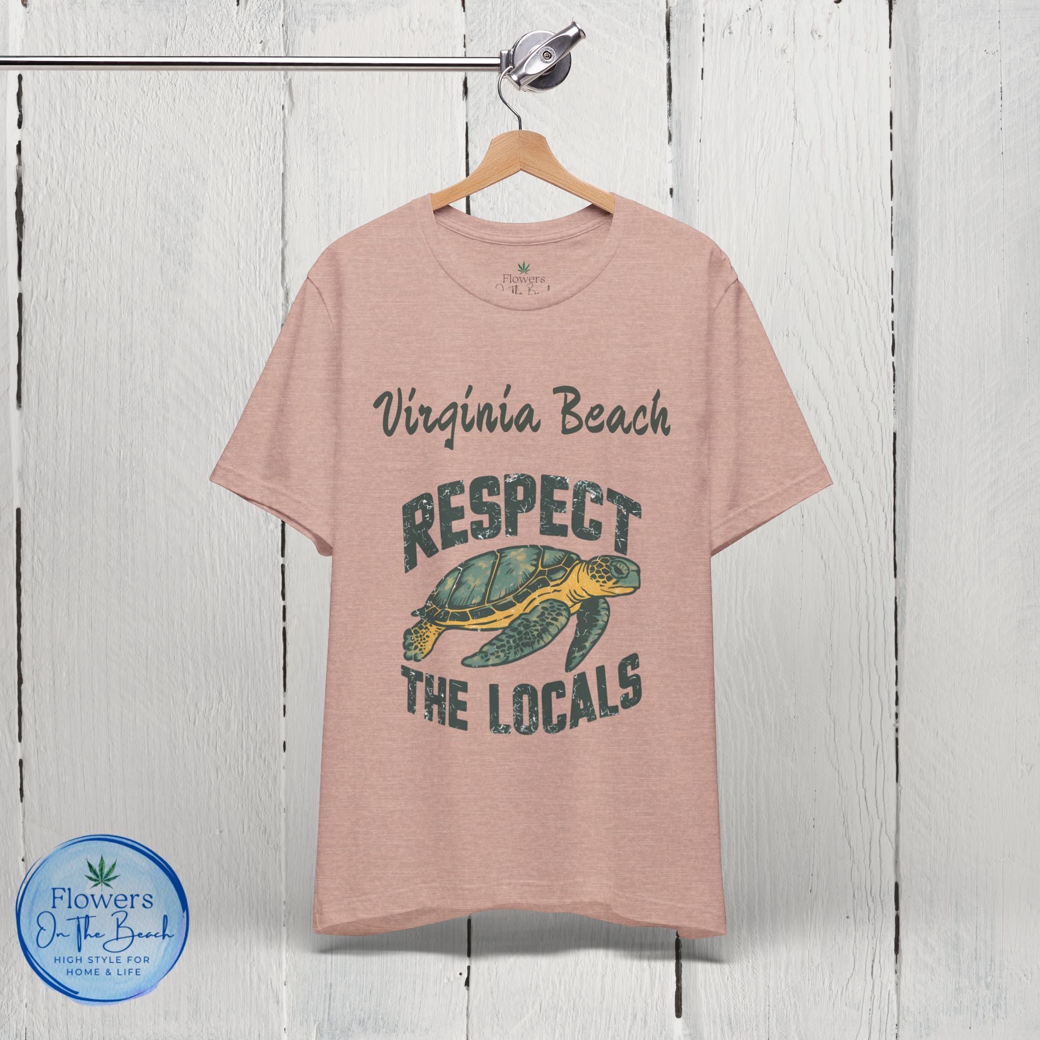 Respect the Locals Sea Turtle Tee