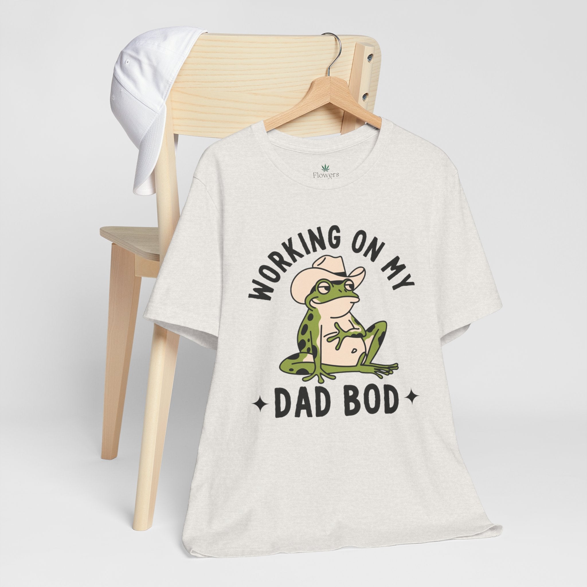 Working on My Dad Bod T-Shirt | Funny Dad Fathers Day Tee