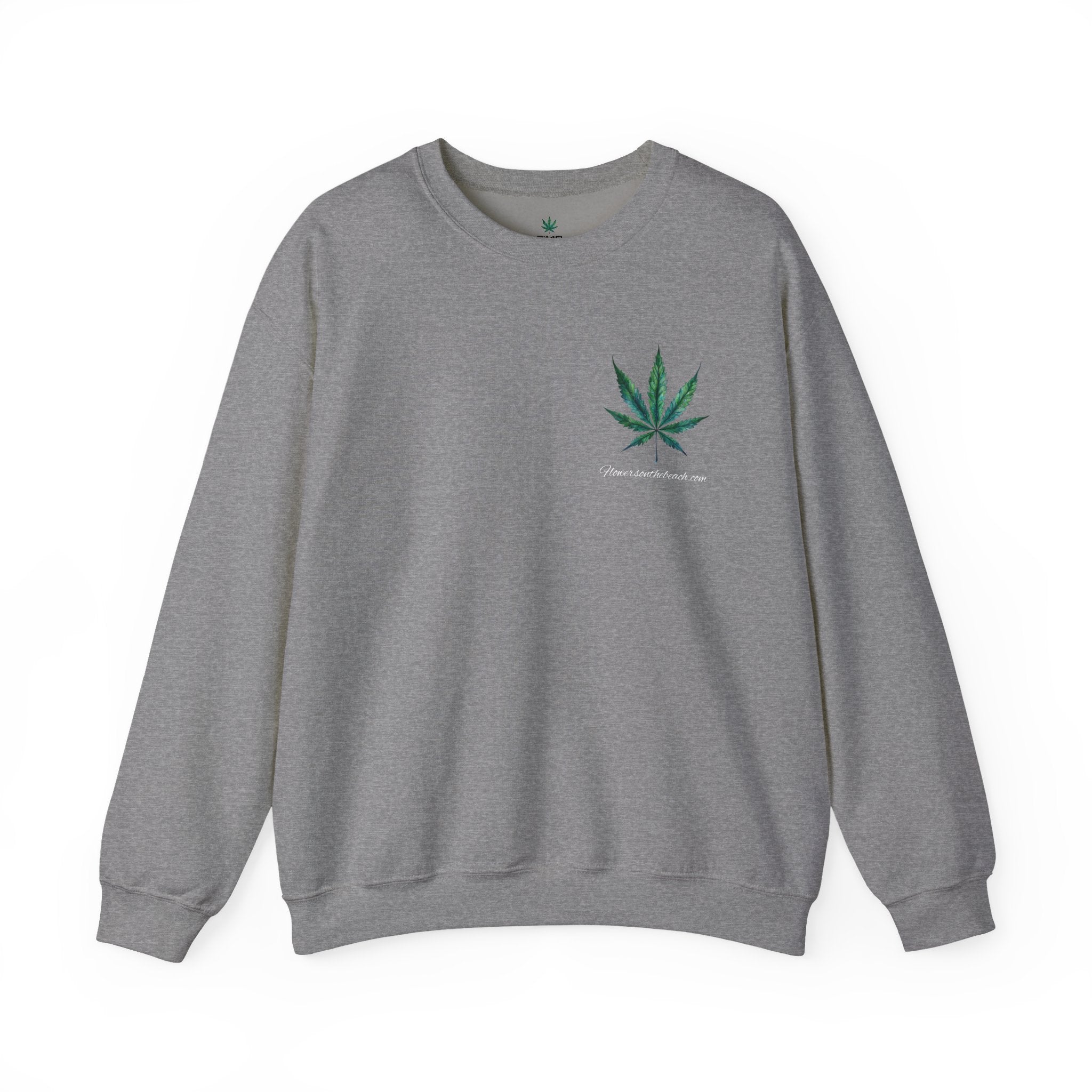 Flowers on the Beach Sweatshirt