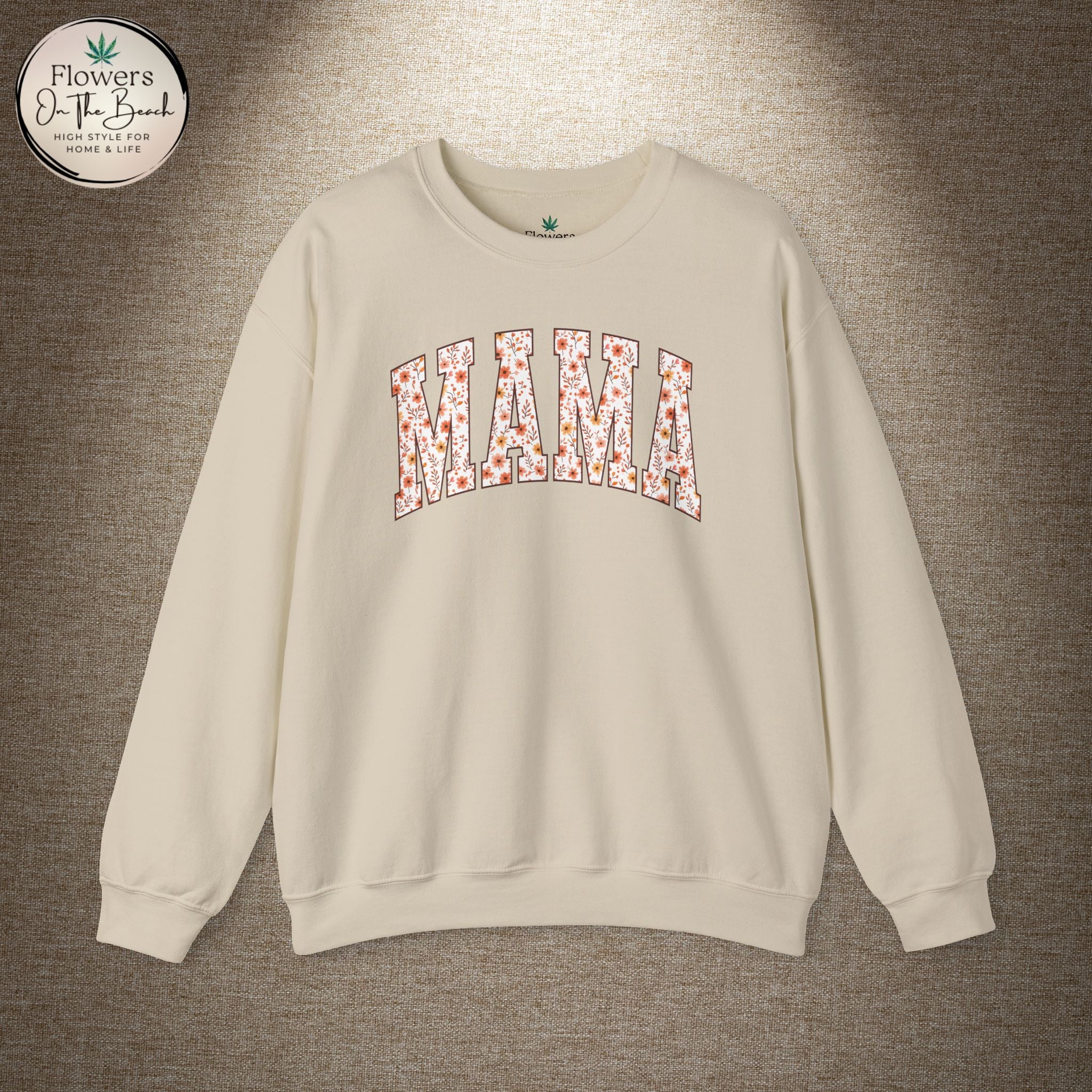 Fall Vibes Mama Letters Sweatshirt